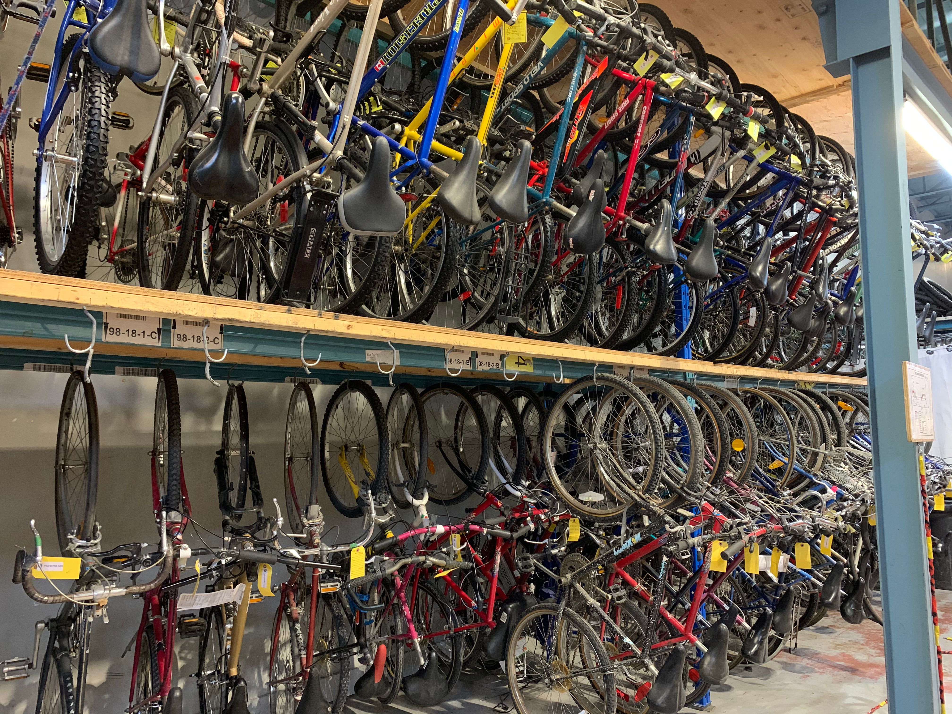 La plus grande vente de vélos de seconde main est de retour